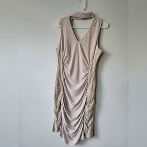 Bailey Blue ivory dress large nwot